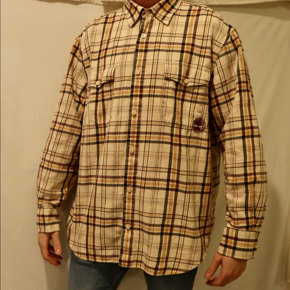Cool Vintage Timberland Button Up.